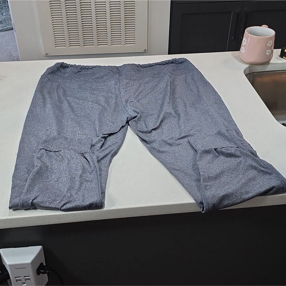 Free2B Women's Gray Jogger Pants Size M Drawstring Elastic Waist Pockets - Picture 3 of 5